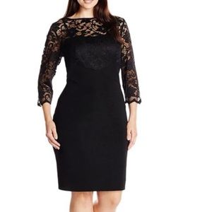 Jessica Howard Lace Illusion Dress